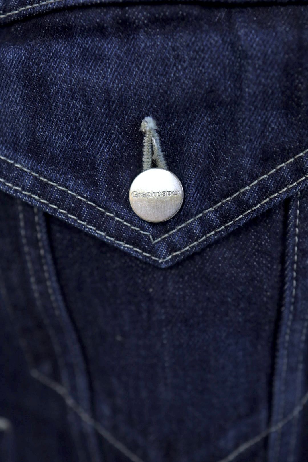グラフペーパー Selvage Denim Trucker Jacket(GU261-20055DB)INDIGO_DARK FADE★1月24日(土)発売！
