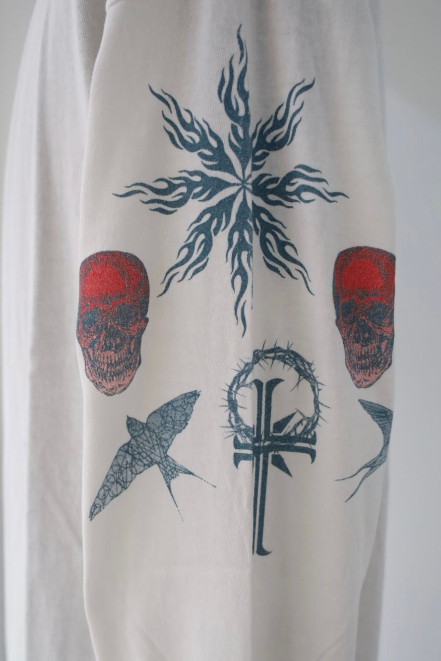 セントマイケル Tシャツ TATOO DW_LS TEE(SM-HR1-0000-C29)WHITE★9月13日(土)発売！