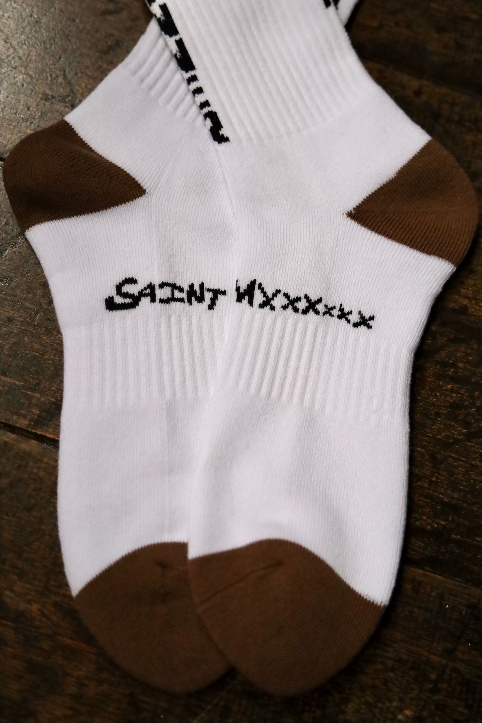 セントマイケル25SS SAINT SINNER SOCKS (SM-HR8-0000-109)BROWN