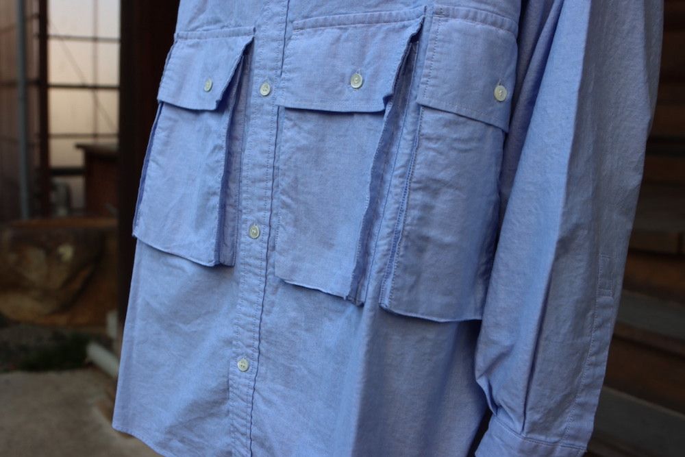 FreshService OXFORD FLAP POCKET L/S SHIRT(FSW-21-SH_66