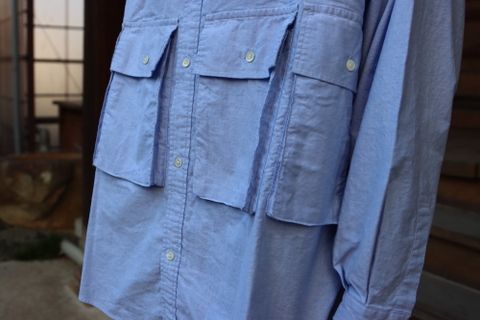 FreshService OXFORD FLAP POCKET L/S SHIRT(FSW-21-SH_66)  style.2021.10.22