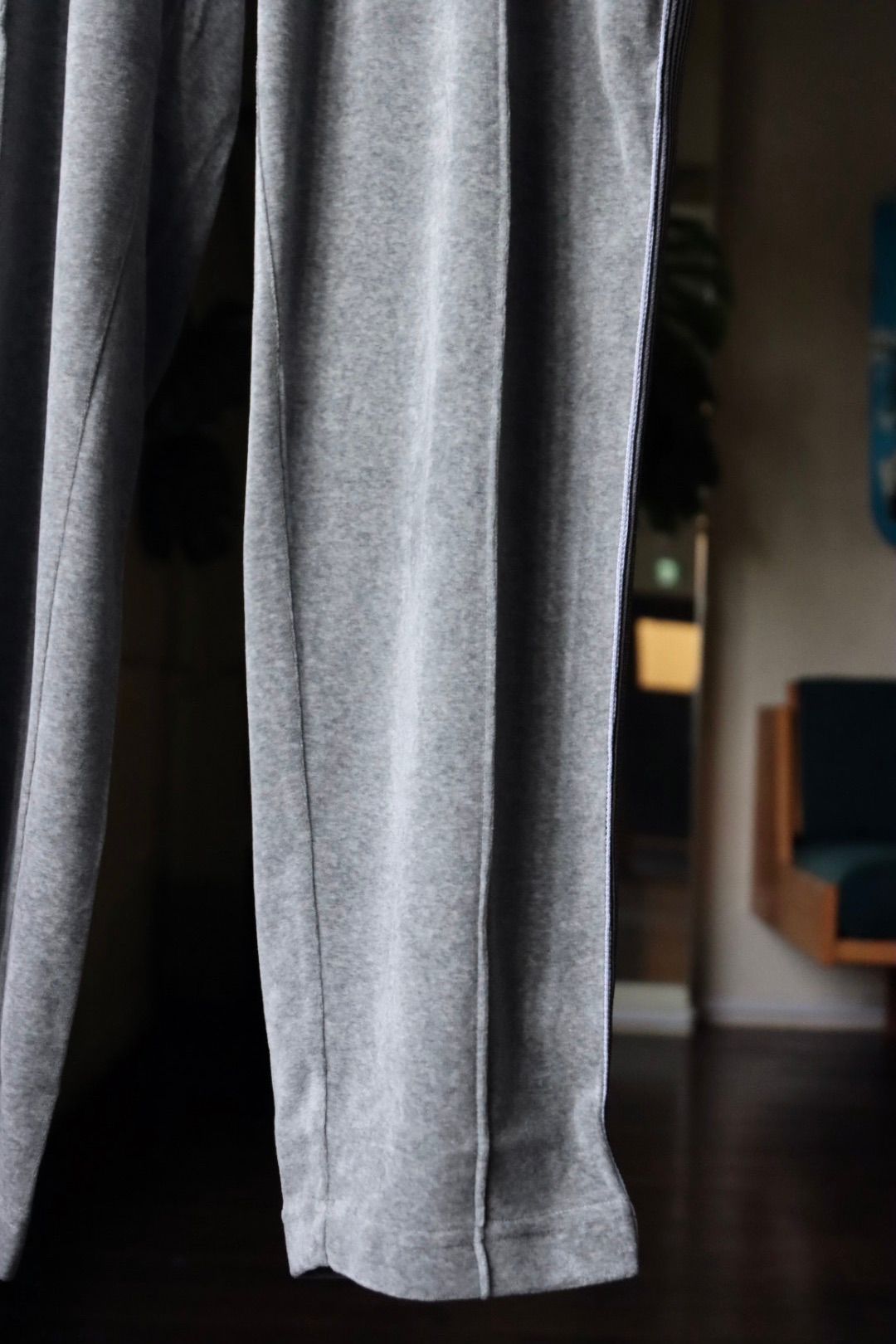S.F.C 23FW VELOUR TRACK PANTS(SFCFW23CS07)Grey