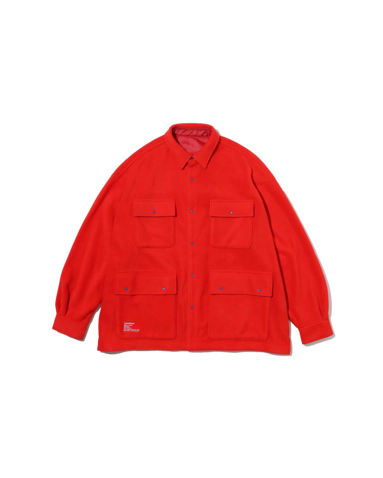 フレッシュサービス MICRO FLEECE COVERALL(FSC253-50203)RED★10月18日(土)発売！