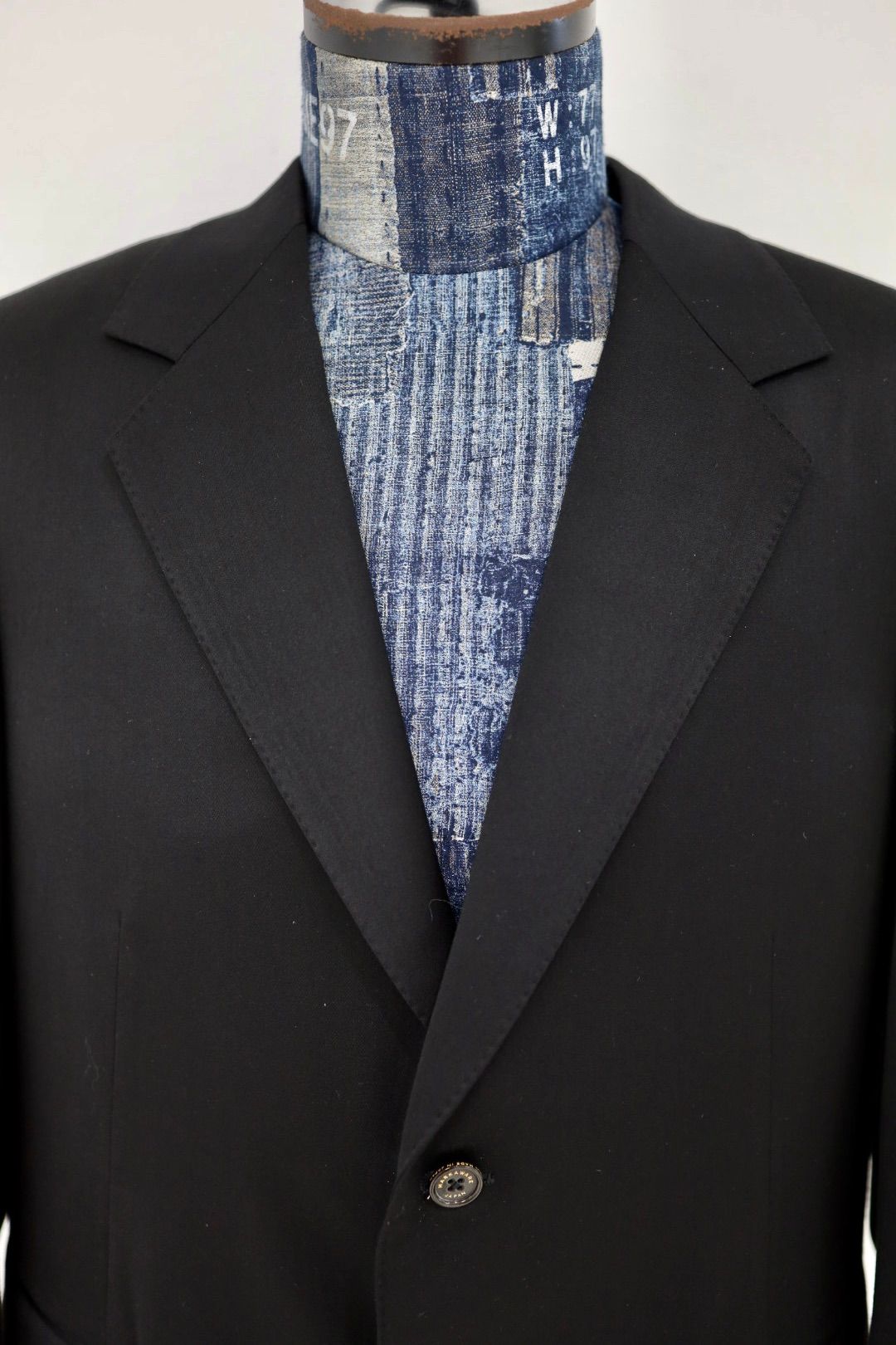 マーカウェア 26SS スーパー200sウールサテン / ギヨームジャケット(A26A13JK01C)BLACK☆新作発売！