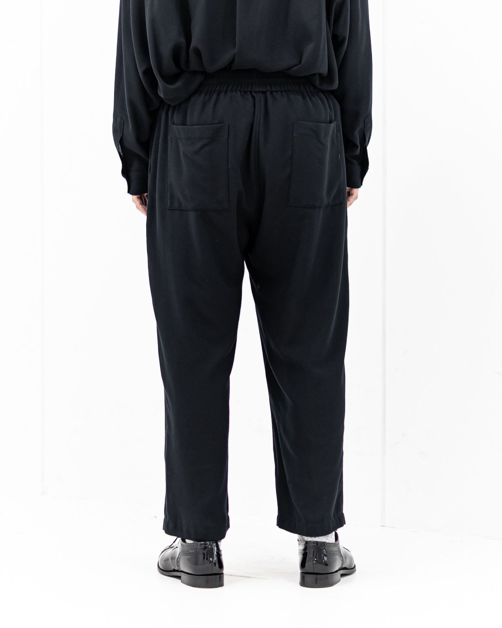 Graphpaper Viscose Viyella L/S Sleeping Shirt (BLACK)新作発売！