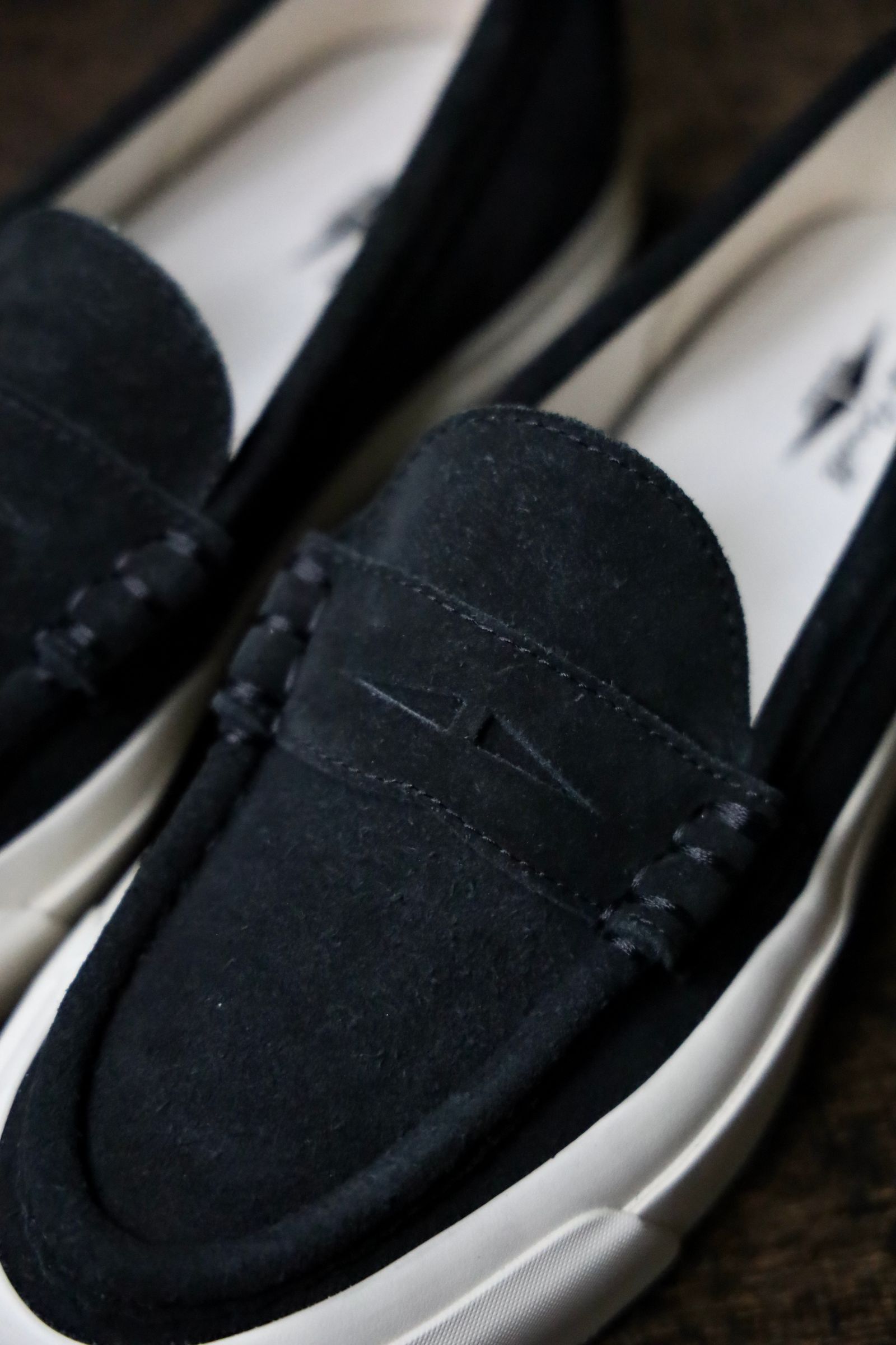 グラフペーパー Jack Purcell for Graphpaper Suede Loafer(GU251-90336)BLACK☆3月29日(土)発売！