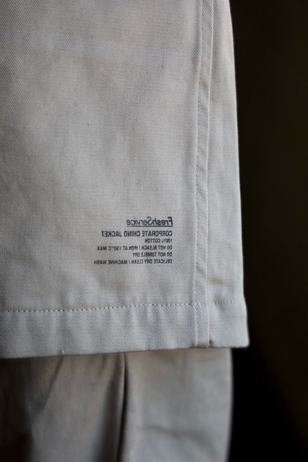FreshService - フレッシュサービス CORPORATE CHINO JACKET