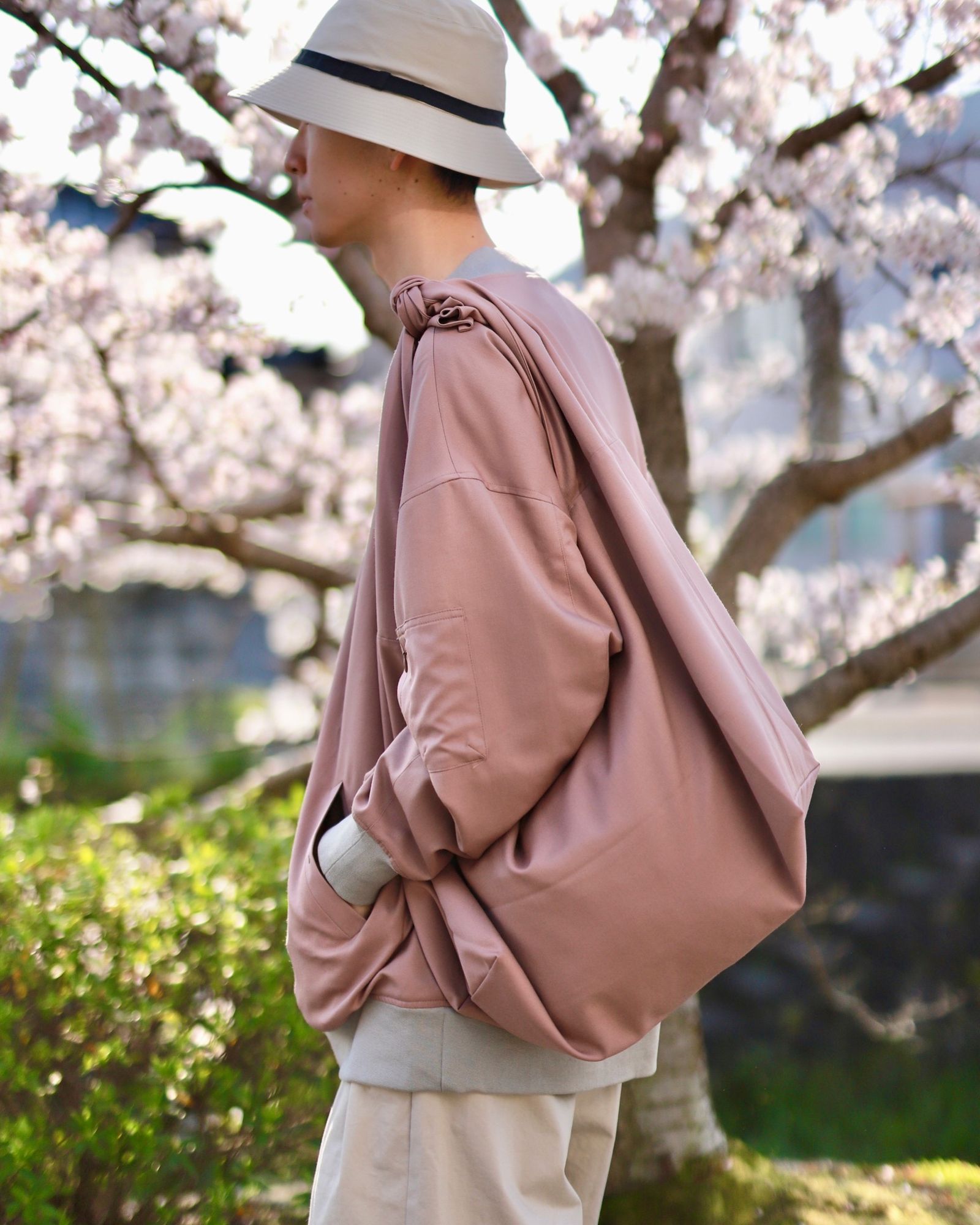 A.PRESSE アプレッセ23SS Two Tuck Chino Shortsスタイル