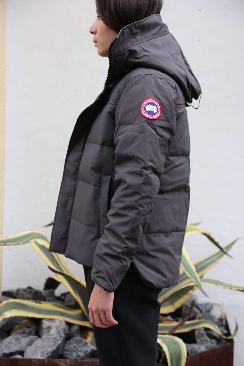 CANADA GOOSE MACMILLAN PARKA FUSION FIT(3804MA)"GRAPHITE" style.2020.10.10.