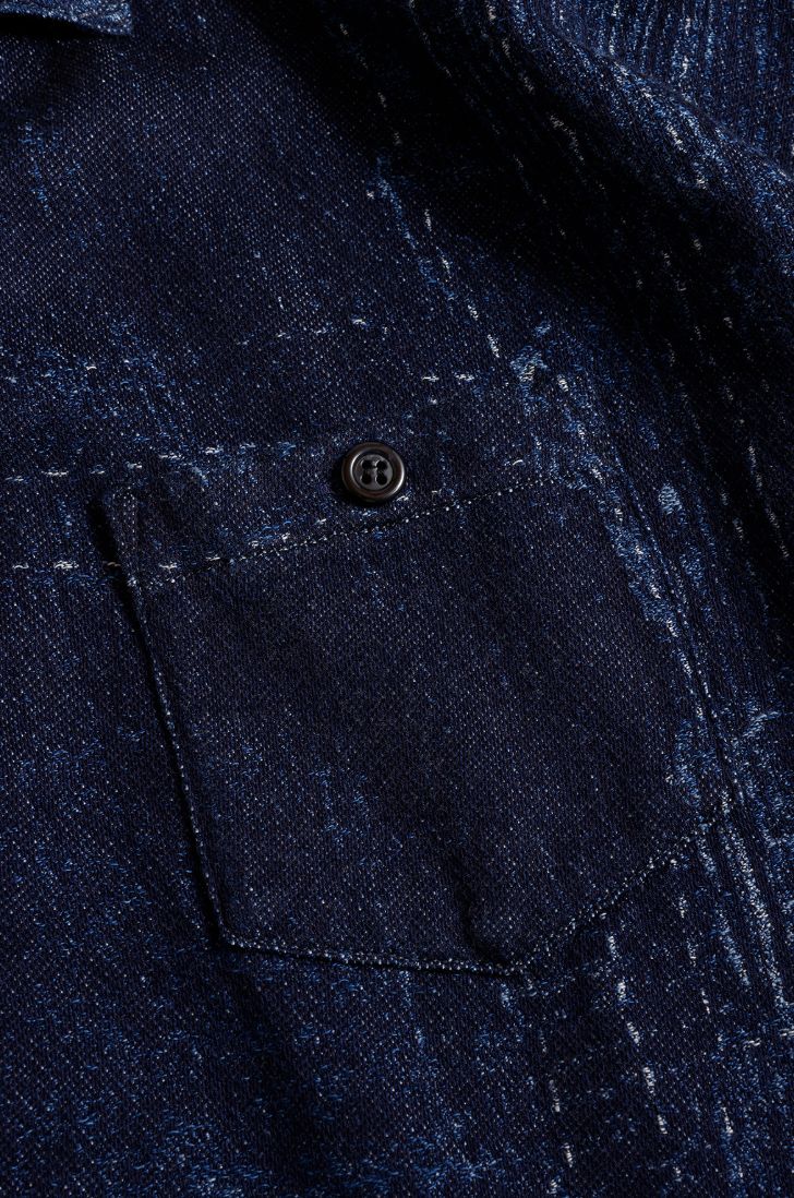 ファンダメンタル 26SS BORO S/S SHIRT RINSE(FA26SH27R)INDIGO☆新作発売！