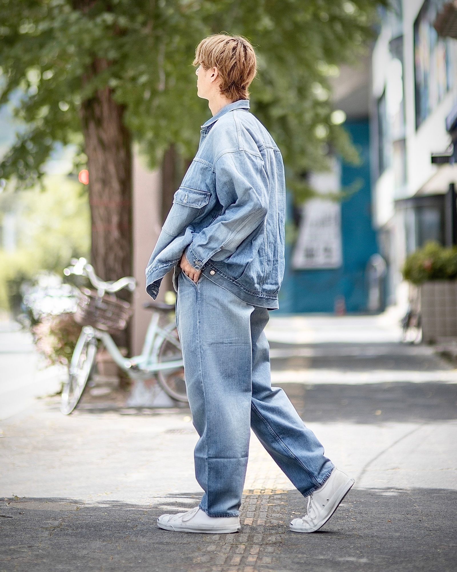 Graphpaper Selvage Denim Jacket style 2024.7.27日発売