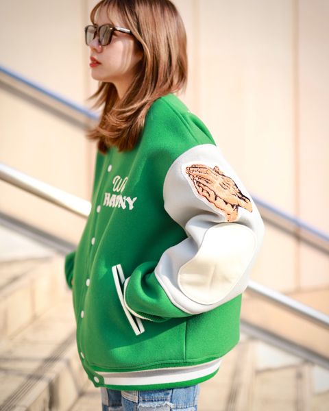 ©SAINT M×××××× セントマイケル23SS SAINT ACADEMY VARSITY JKTスタイル