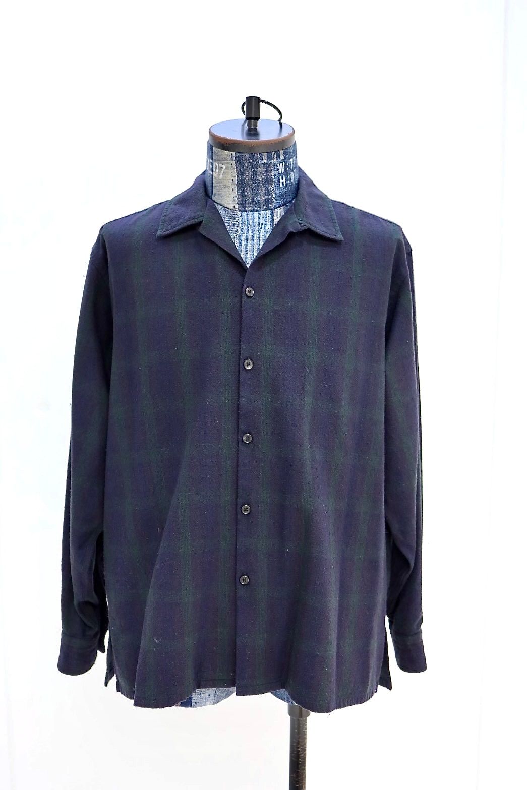 アプレッセ 2026 STYLE1 Silk Nep Loop Collar Shirts(26SAP-02-14)CHECK☆3月20日(金)発売！