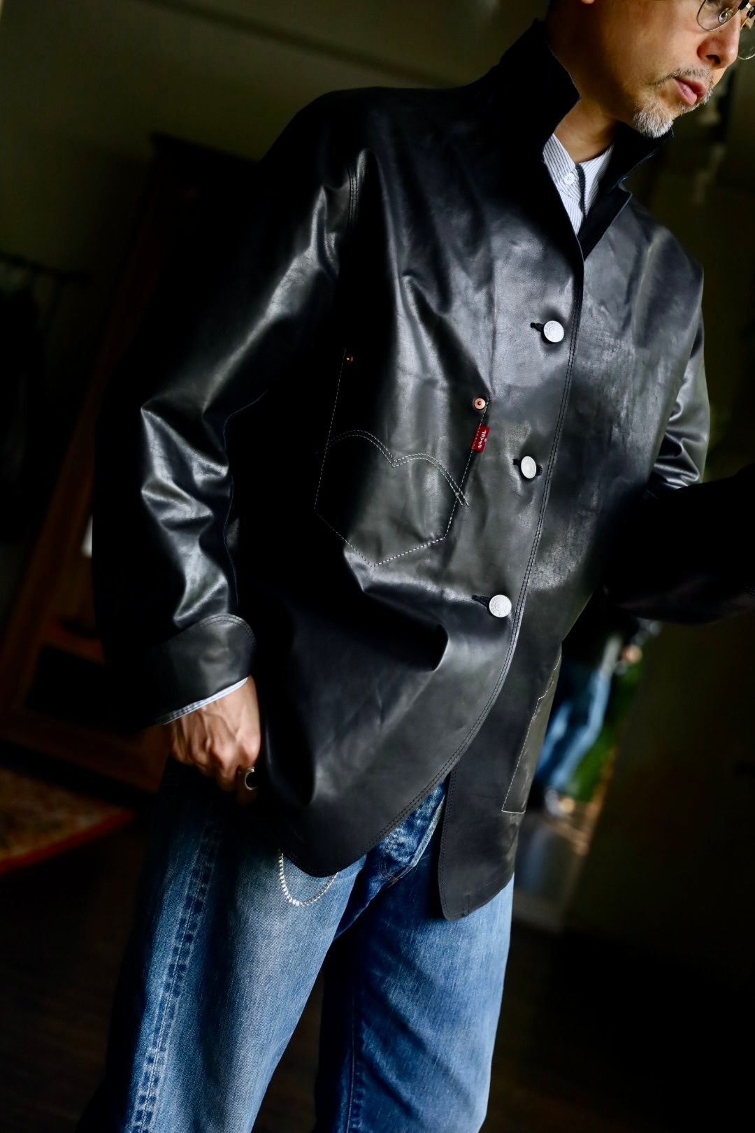 eYe JUNYA WATANABE MAN Levi's Wネームレザージャケット