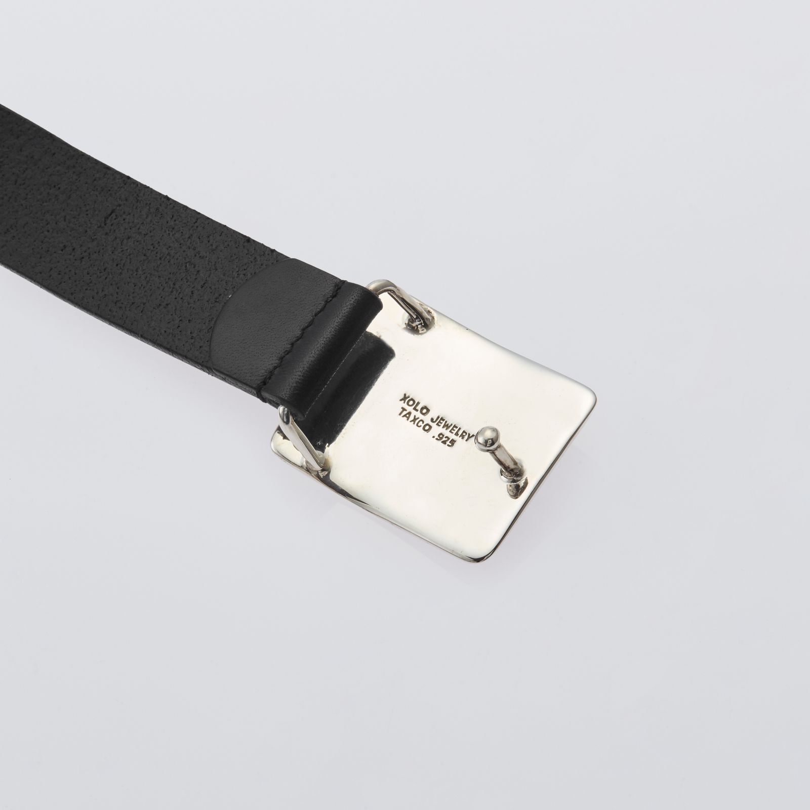 XOLO - ショロジュエリーベルト Sp02 Buckle Buckle -Black Leather