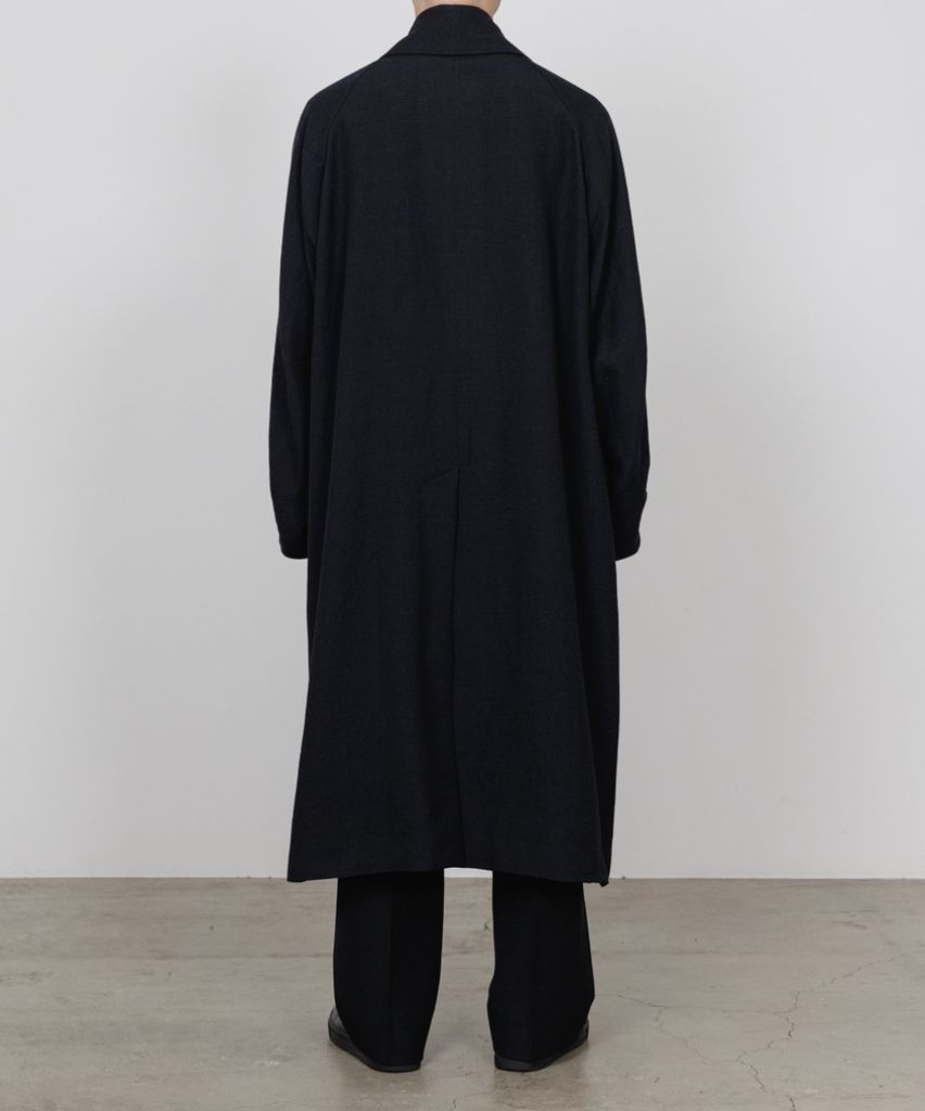 マーカ 26AW GREAT COAT(M26C10CO01C)CHAMBRAY BLACK☆新作発売！