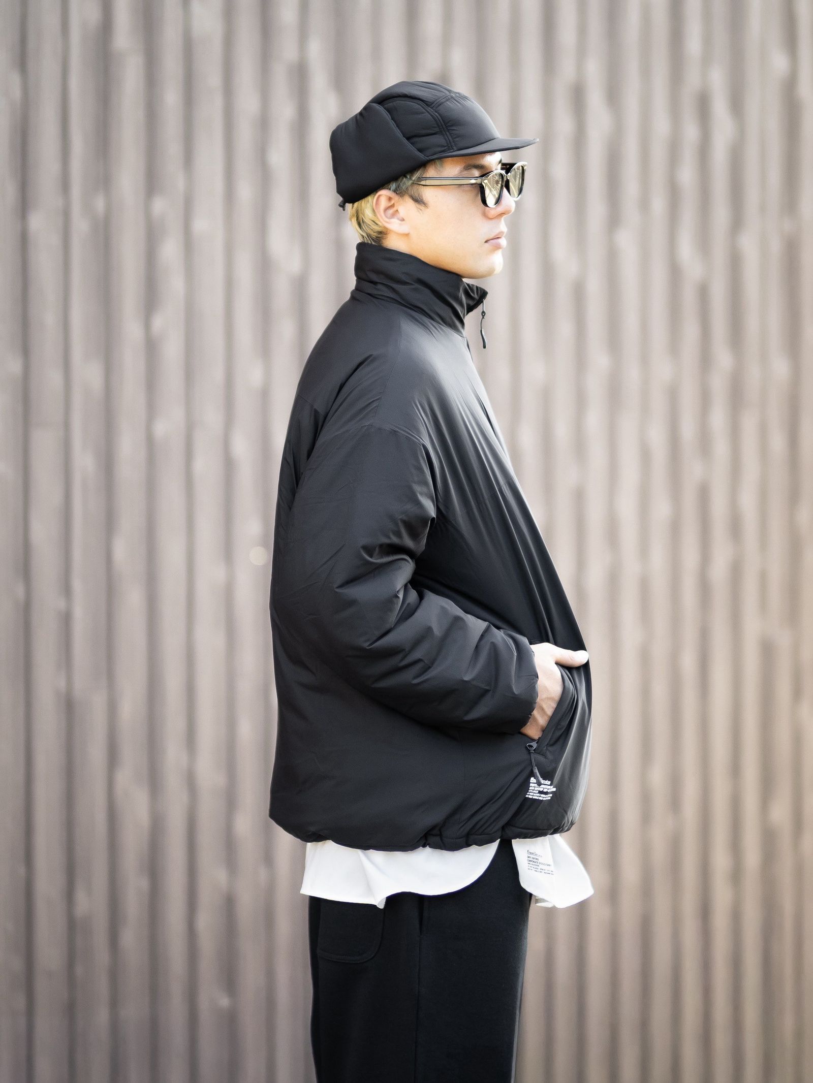 FreshService PERTEX® QUANTUM AIR MINI RIPSTOP ZIP-UP BLOUSON MARKスタイル
