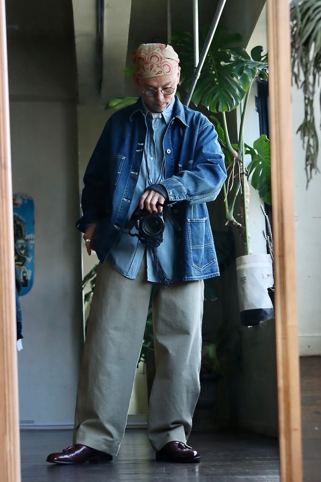 アプレッセモーターサイクルパンツ Motorcycle Trousers(23SAP-04-18H)KHAKI