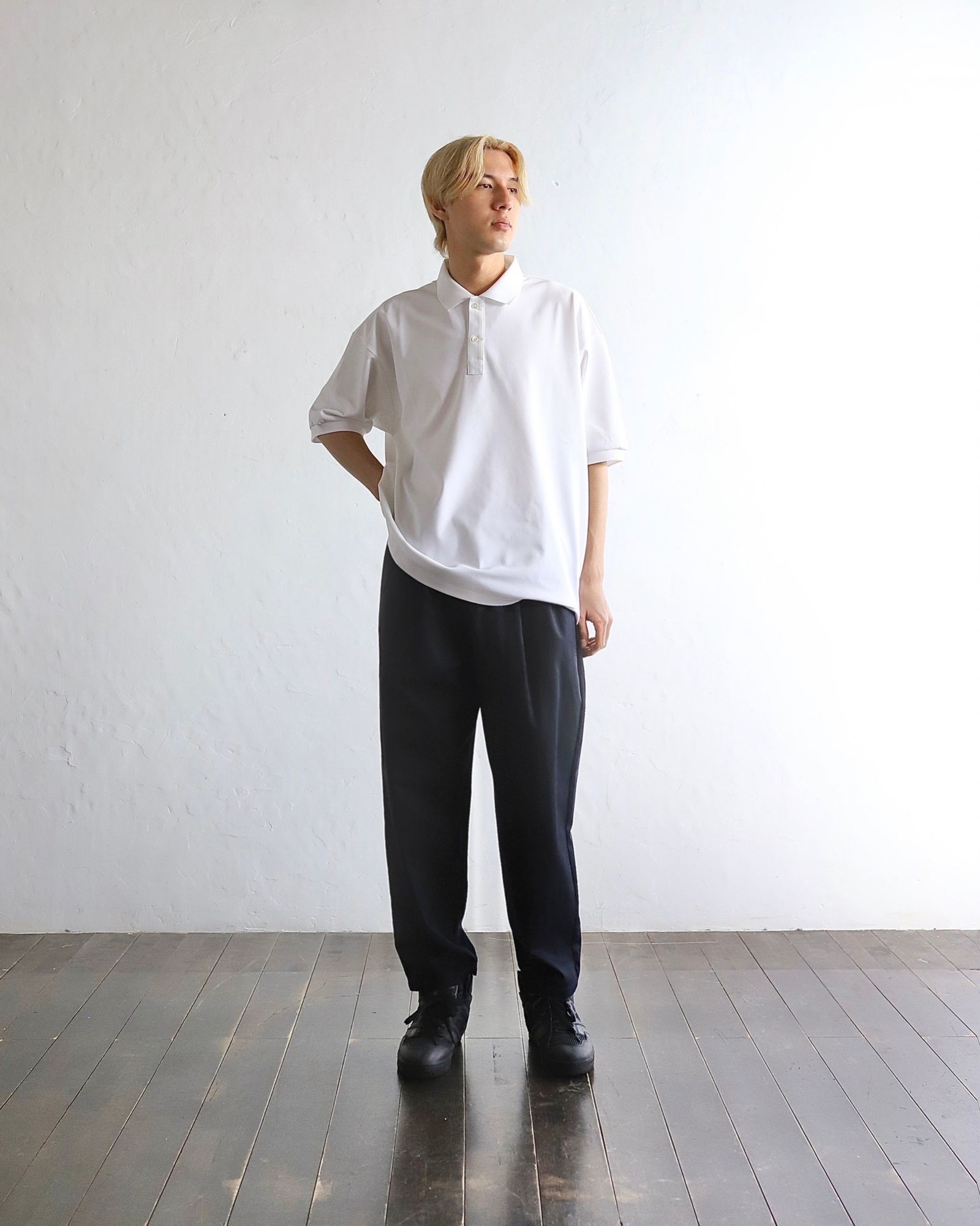 FreshService 24SS 新作DRY PIQUE JERSEY S/S POLO(WHITE) style ...