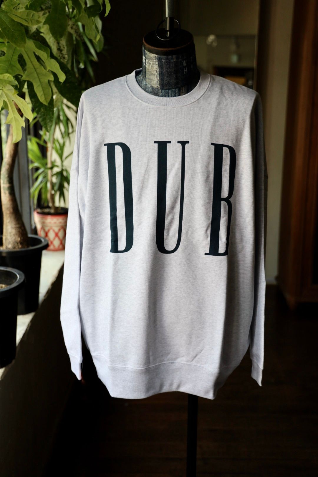 イズネスミュージック 25AW DUB SWEAT SHIRTS (IMP6_20_DUBSW01)ASH☆新作発売！