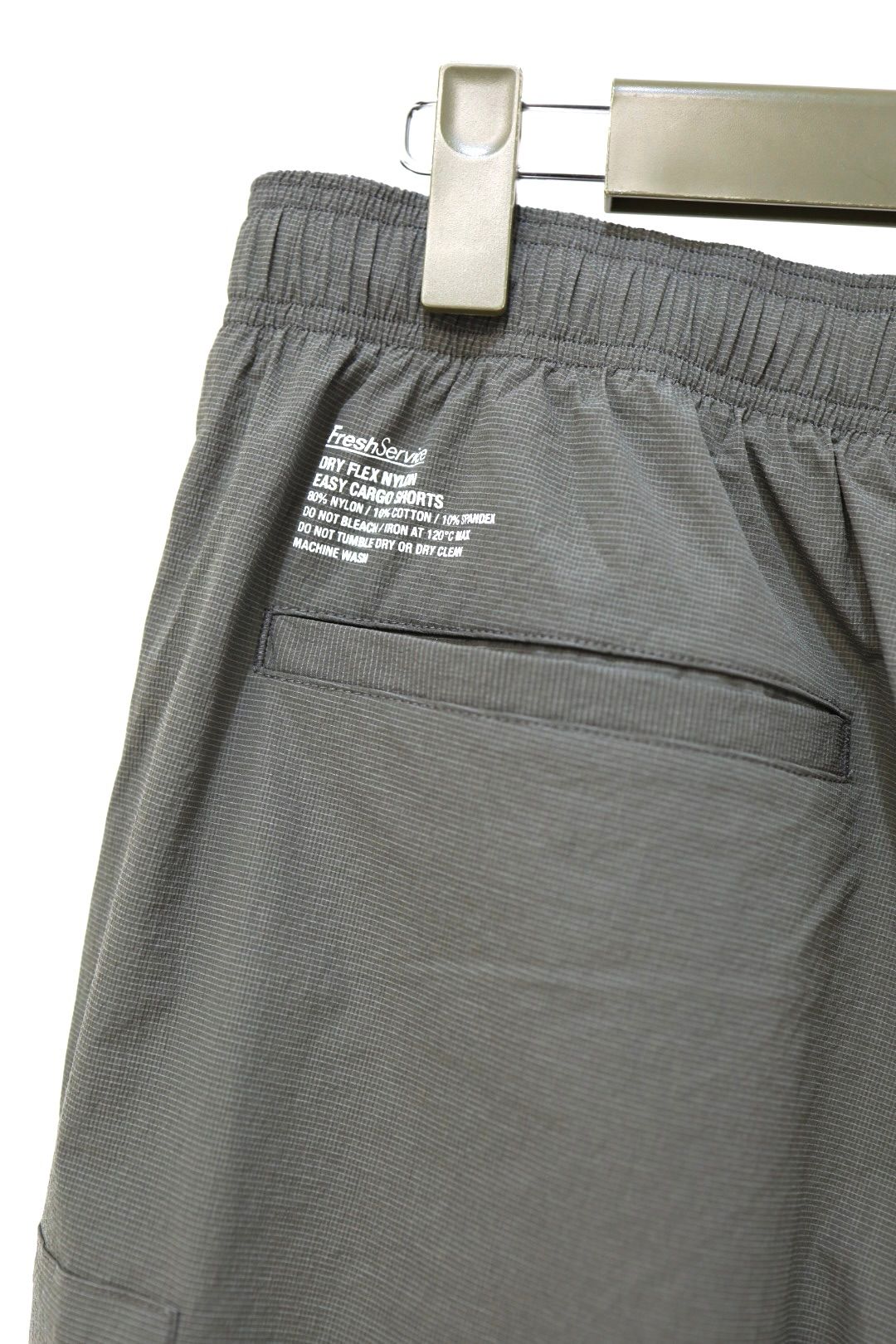 フレッシュサービス DRY FLEX NYLON EASY CARGO SHORTS(FSC262-40117)OLIVE☆5月23日(土)発売！
