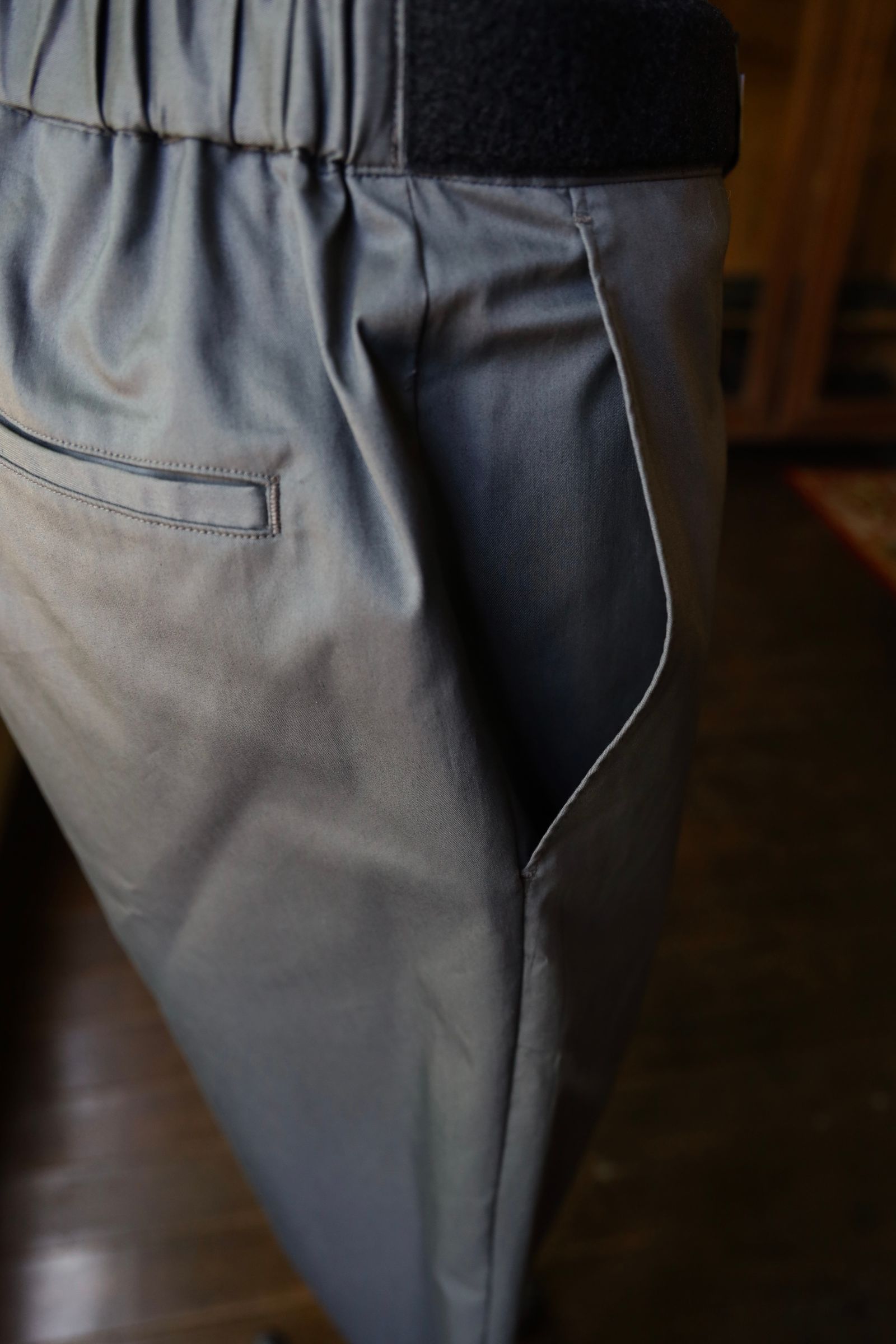 グラフペーパー ソロテックスシェフパンツ Solotex Twill Chef Pants(GRAY)