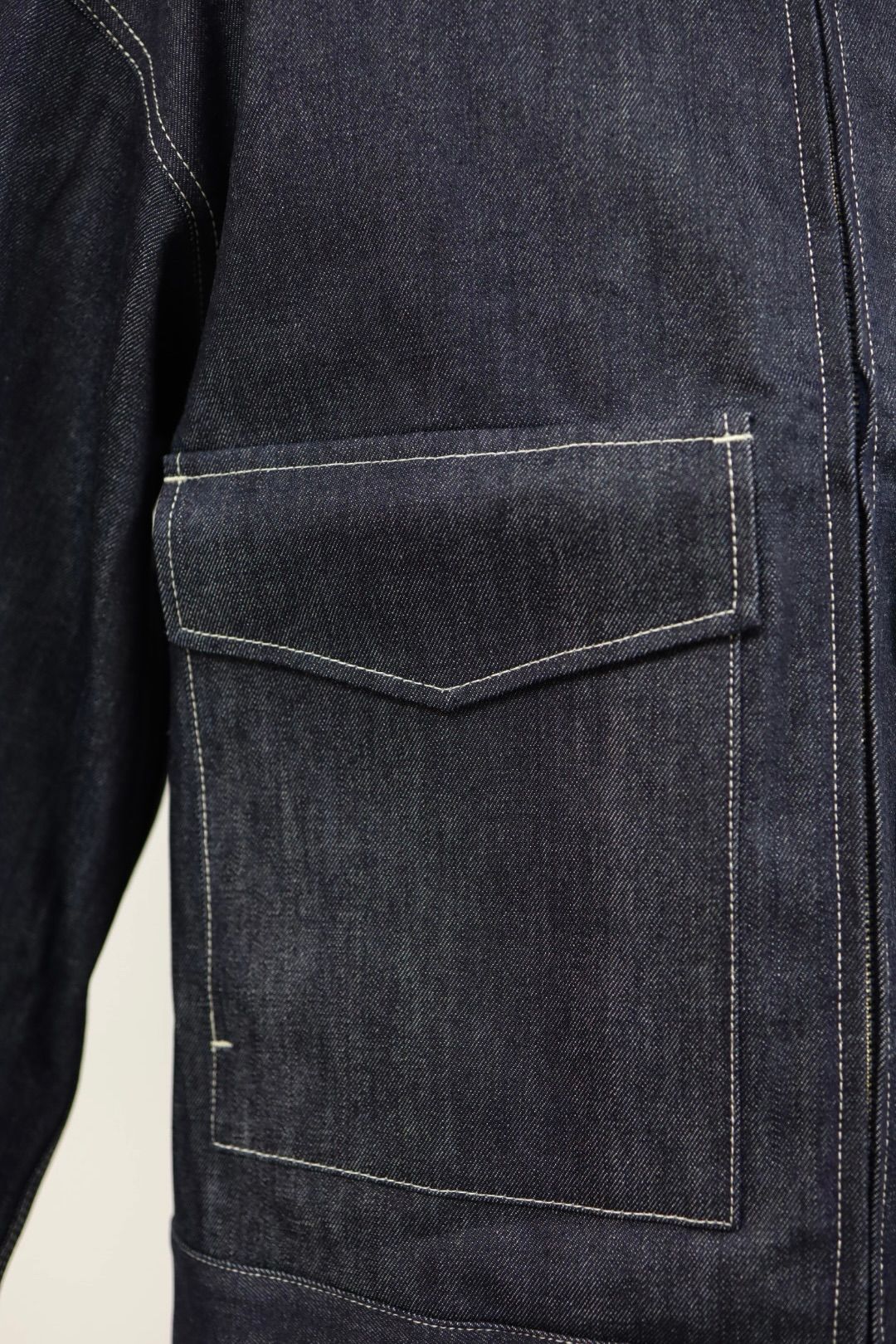 グラフペーパー Selvage Denim Zip Jacket(GU261-20056RB) INDIGO_RIGID★1月24日(土)発売！