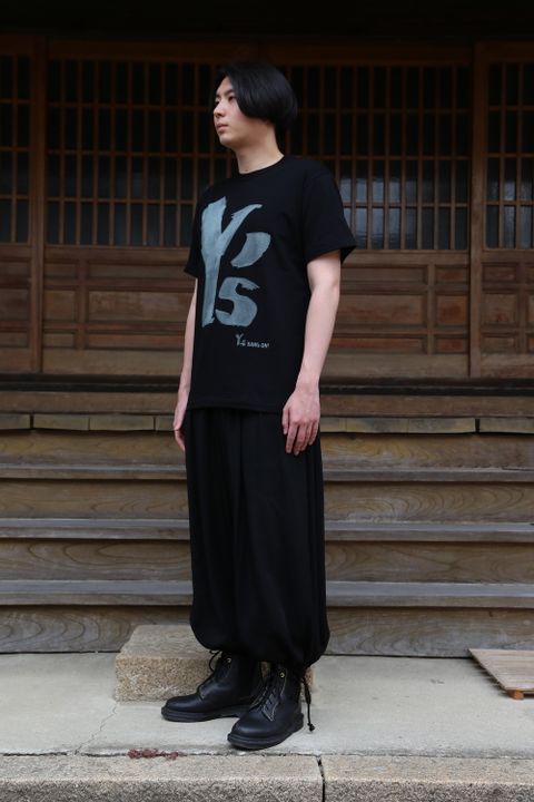 Y's BANG ON! Y'sロゴプリントTシャツ(YA-T32-052-3-02) style.2021.6.5