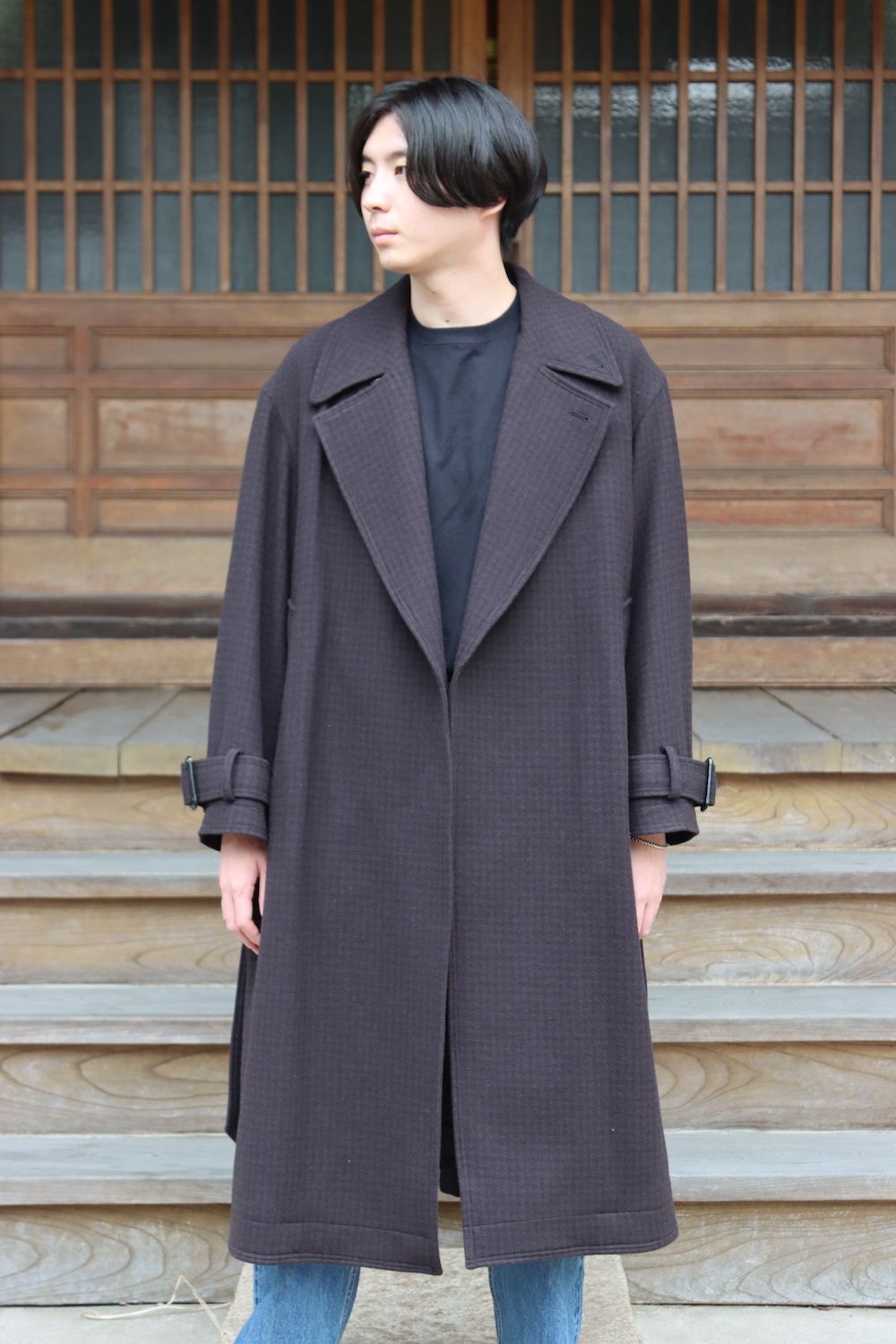 YOKE DOUBLE BREAST OVERCOAT(YK21AW0242C) style.2021.9.13. | 1923