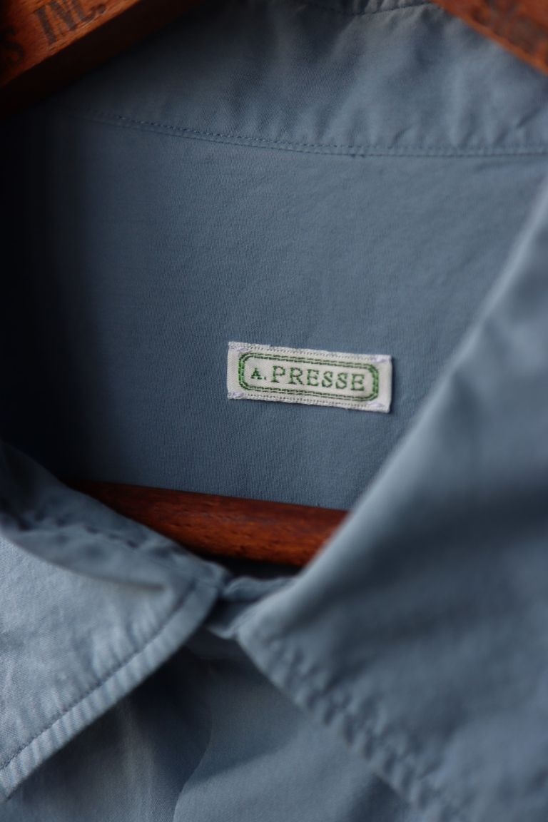 A.PRESSE - アプレッセ23SSシャツ Regular Collar Shirt(23SAP-02-09H 