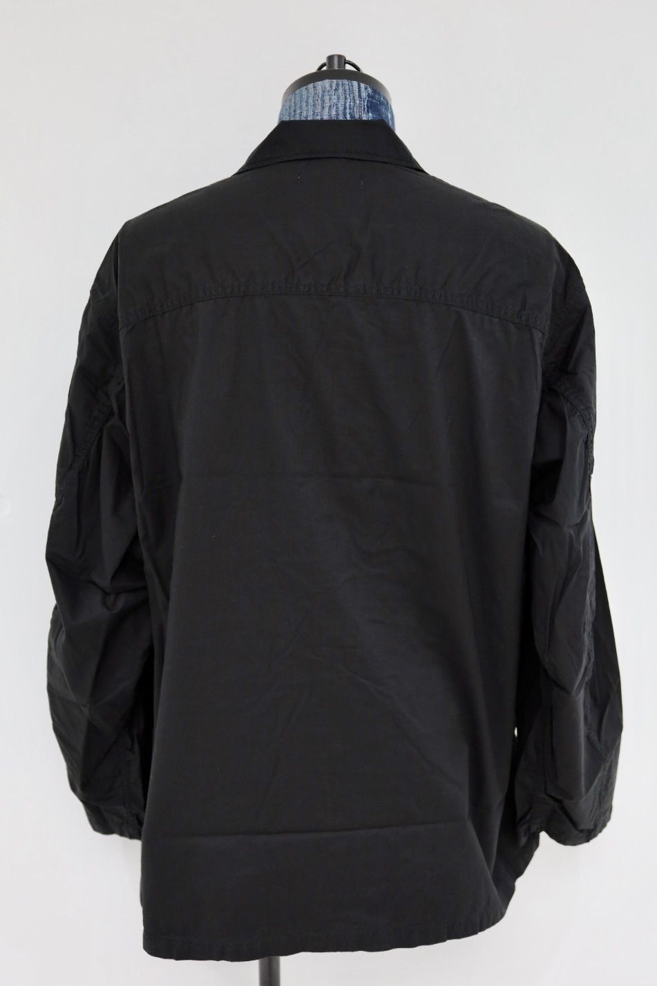グラフペーパー 26SS Garment Dyed Typewriter Fatigue Shirt(GM261-50101B)BLACK☆3月7日(土)発売！