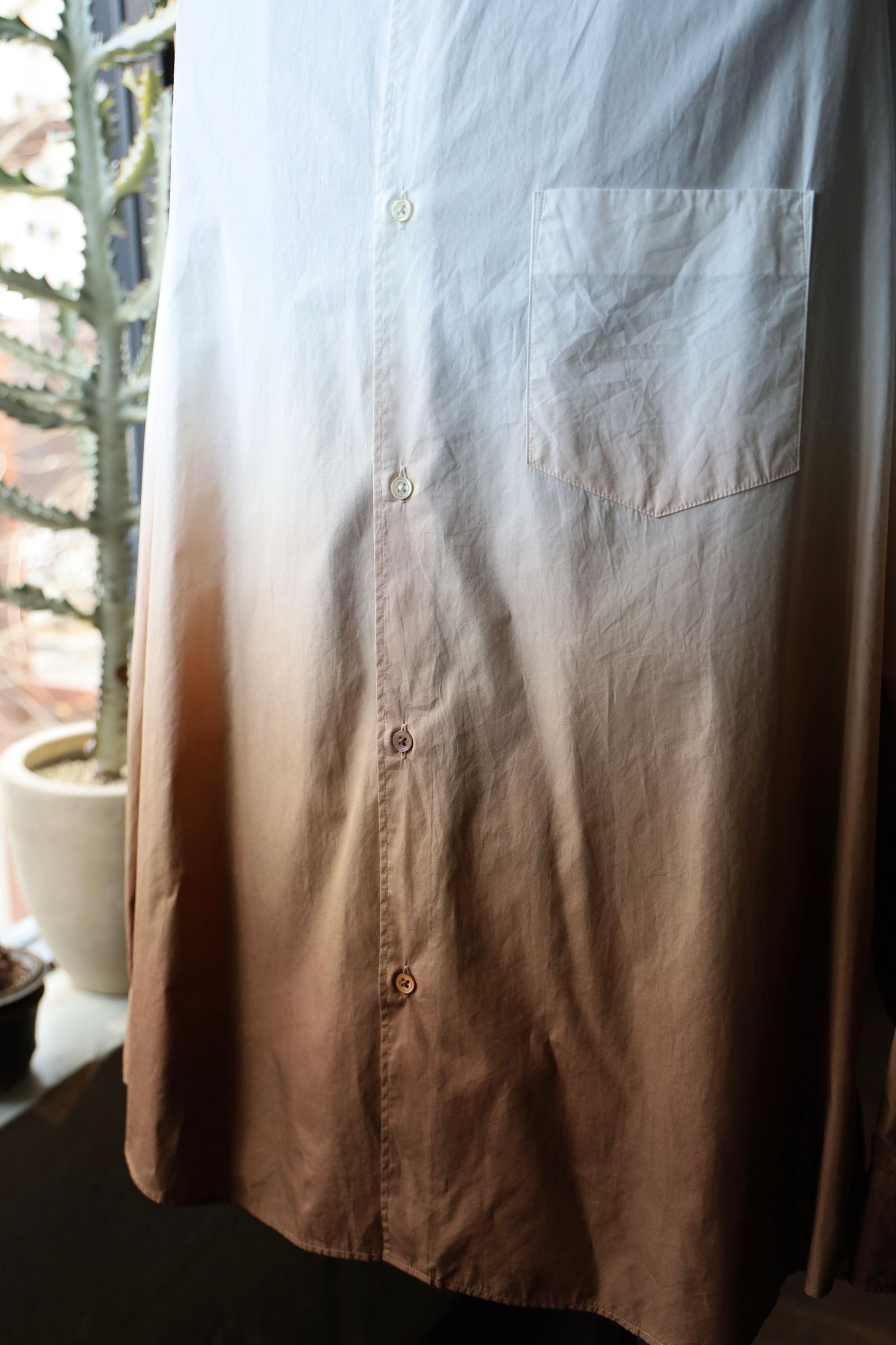 Graphpaper - グラフペーパー 25SS Broad L/S Oversized Regular