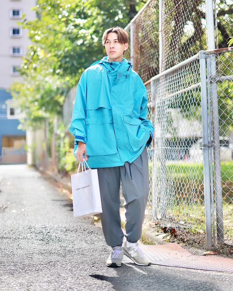 S.F.C 23FW 3LAYER JACKET"BLUE"スタイル
