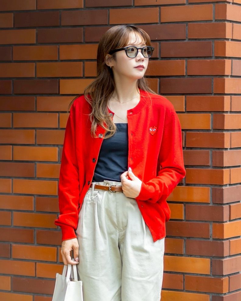 BALLANTYNE 売れ筋商品|||バランタイン カーディガン アウター レディース Cardigans Red バランタイン カシミア100% ニット カーディガン 赤 レディース