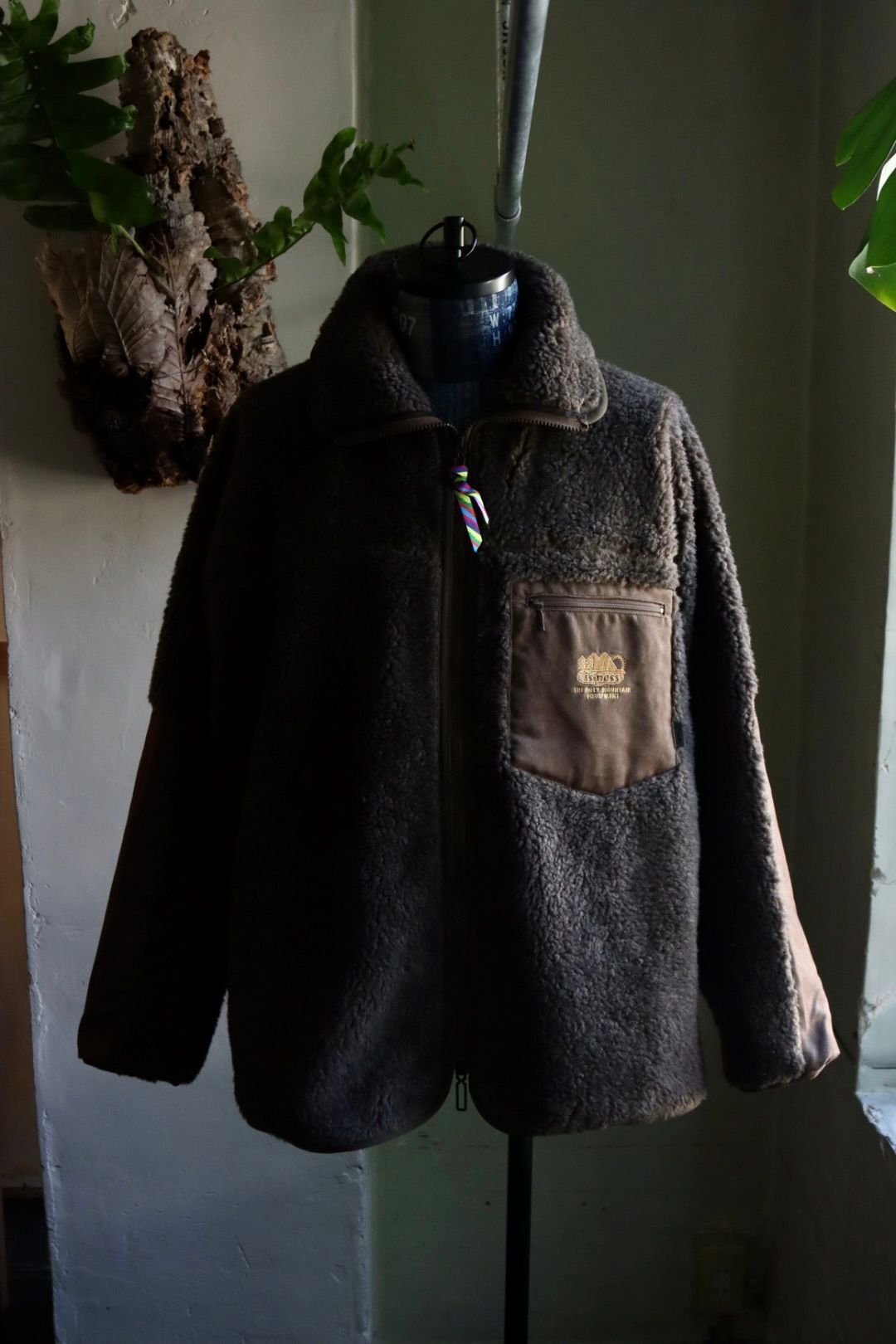 イズネス23AW THM FLEECE JACKET is-ness×Y(dot)BY NORDISK(1005AWFLEECEJK01)MOCHA