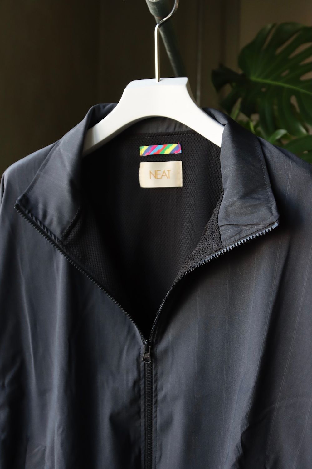 is-ness×NEAT LORO PIANA SPORT FABRICS JACKET"CHARCOAL"イズネス22SS