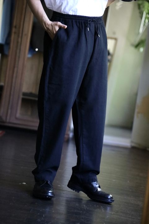 COMME des GARCONS HOMME 縮絨ウールサージセットアップスタイル2024.10.06.