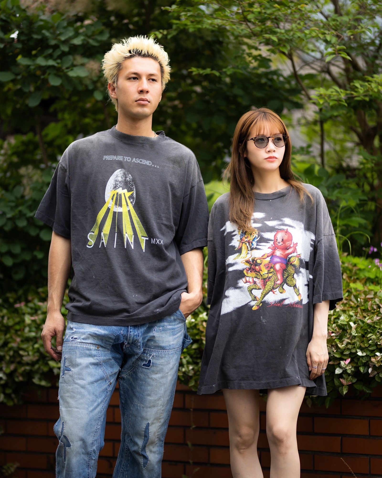 ©SAINT M××××××  EGG TEE&DAMEGED TEE 5月31日(土)新作発売！