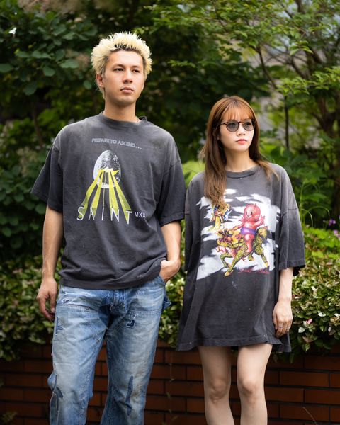 ©SAINT M××××××  EGG TEE&DAMEGED TEE 5月31日(土)新作発売！