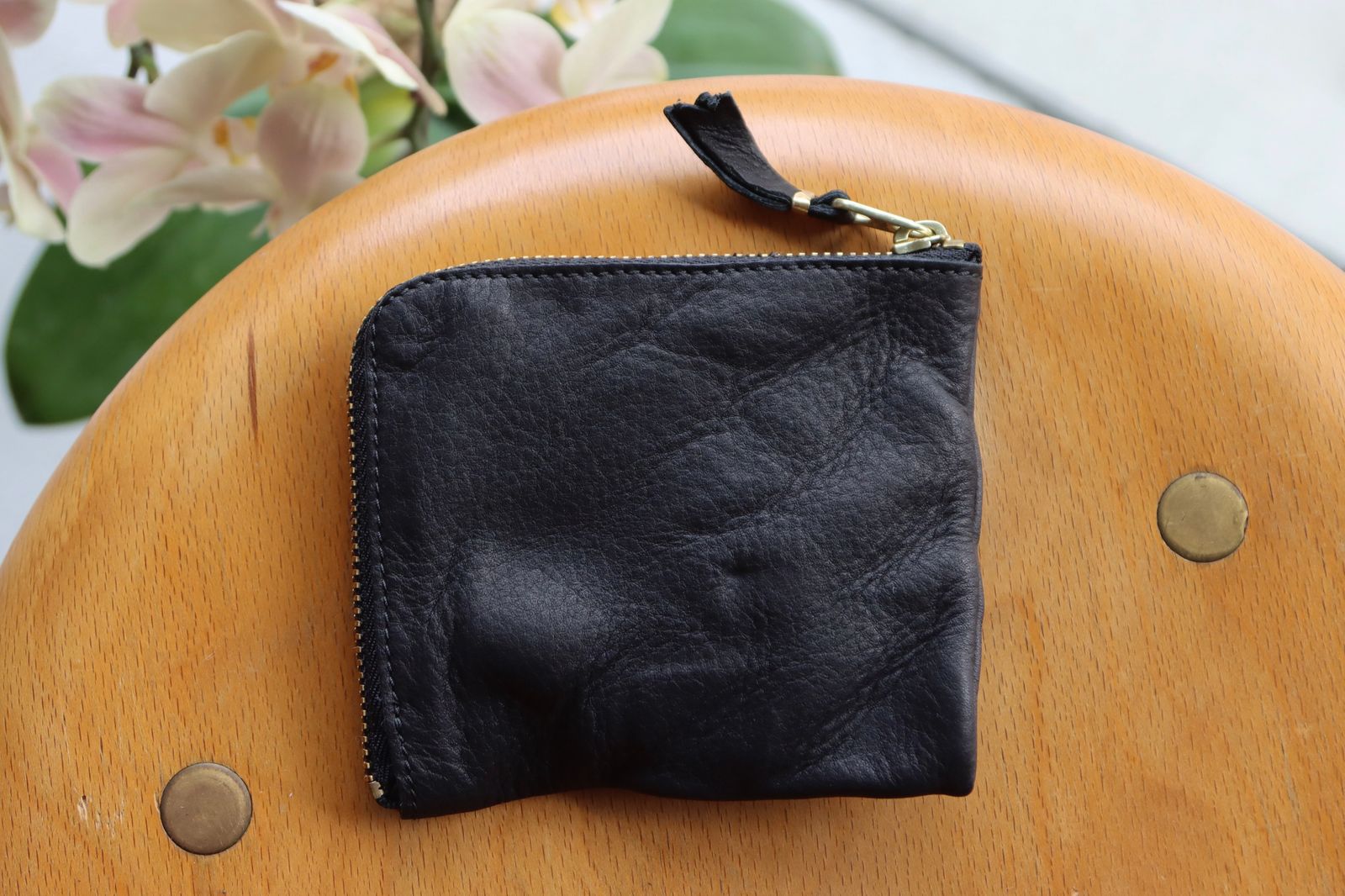 コムデギャルソン 財布WASHED WALLET(SA3100WW)BLACK☆7月10日発売！