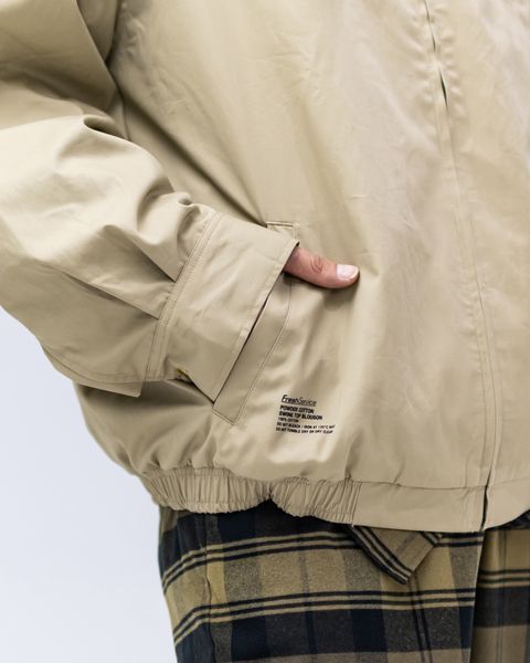 FreshService  POWDER COTTON SWING TOP BLOUSON (BEIGE)☆11月15日新作発売！