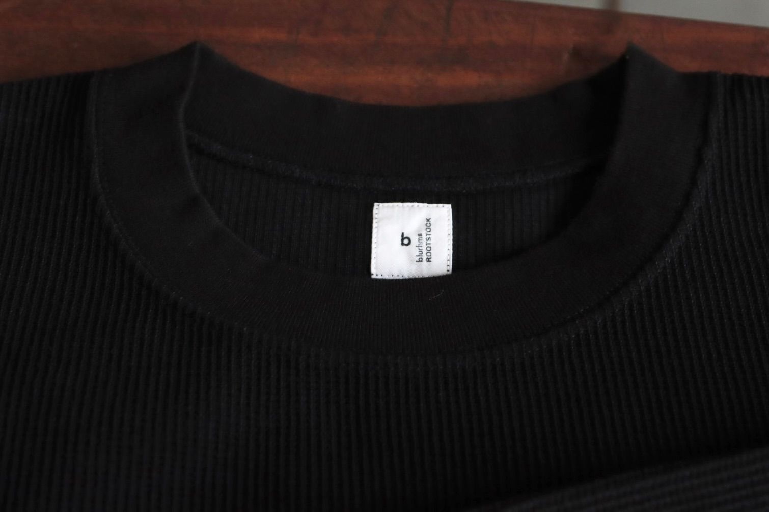 blurhms Women's 25FW Rough&Smooth Thermal P/O(bROOTS24F29F25)Black☆8月29日(金)新作発売！