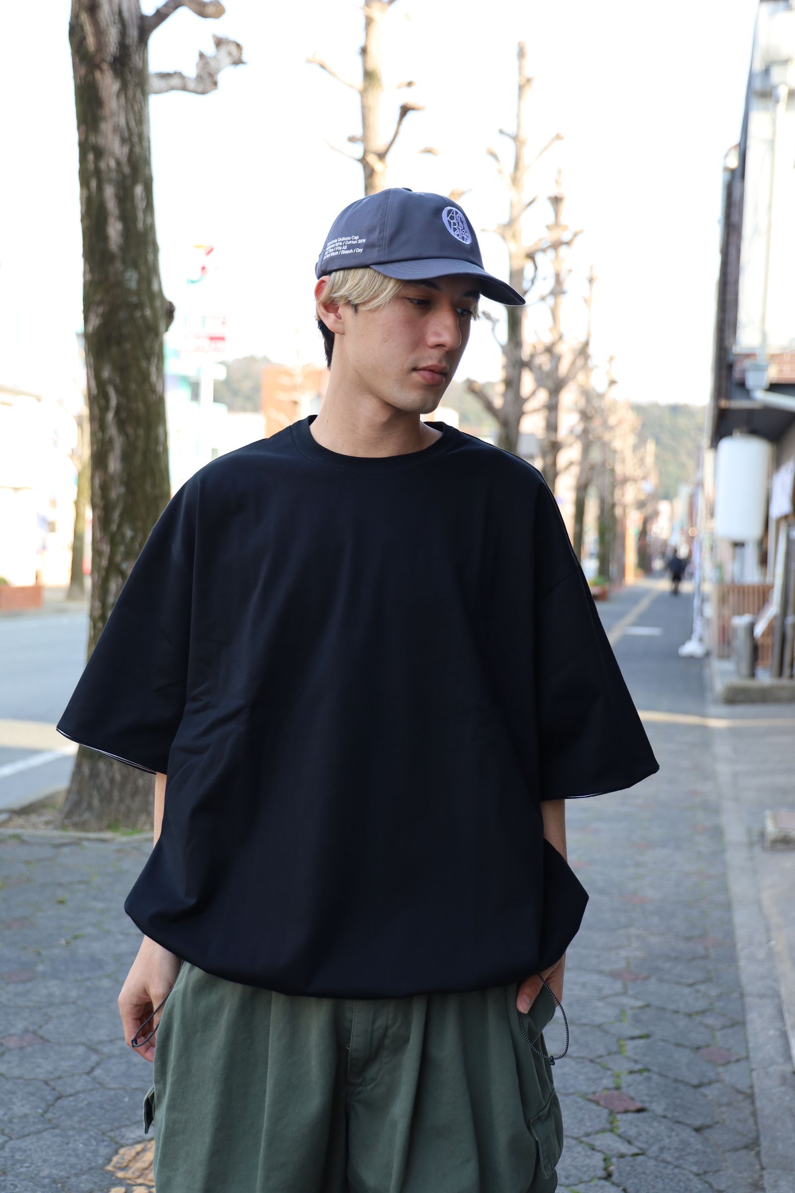 イズネス REVERSIBLE BALLOON BORDER T-SHIRT 新作発売！