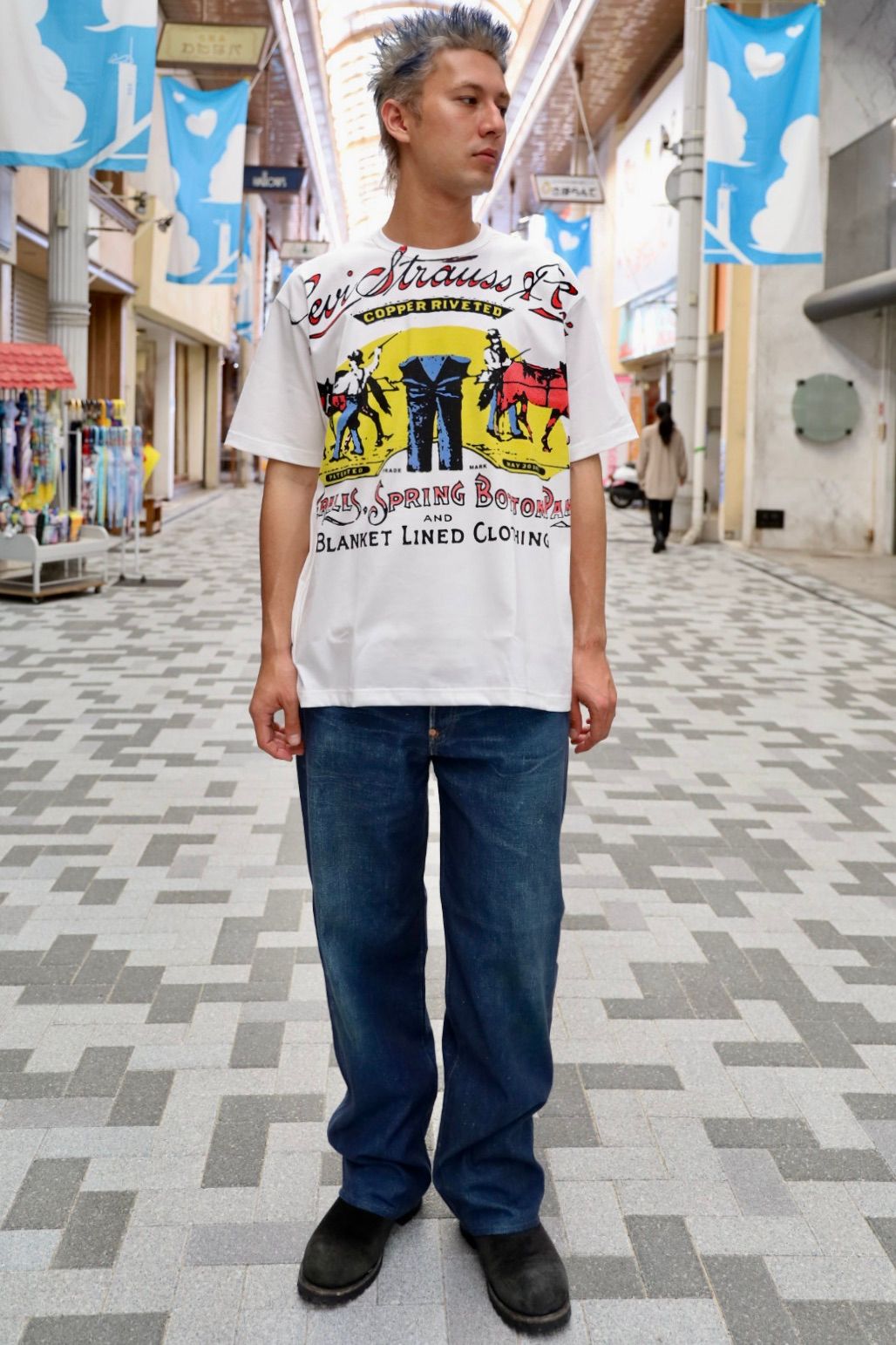 eYe JUNYA WATANABE MAN Levi'sWネーム プリントTシャツ 5月14日(金)