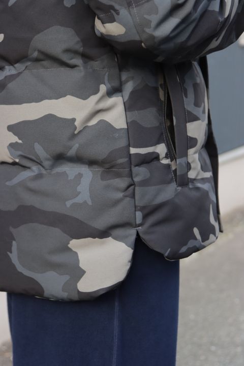 CANADA GOOSE MACMILLAN PARKA BLACK LABEL PRINT style.2022.12.3