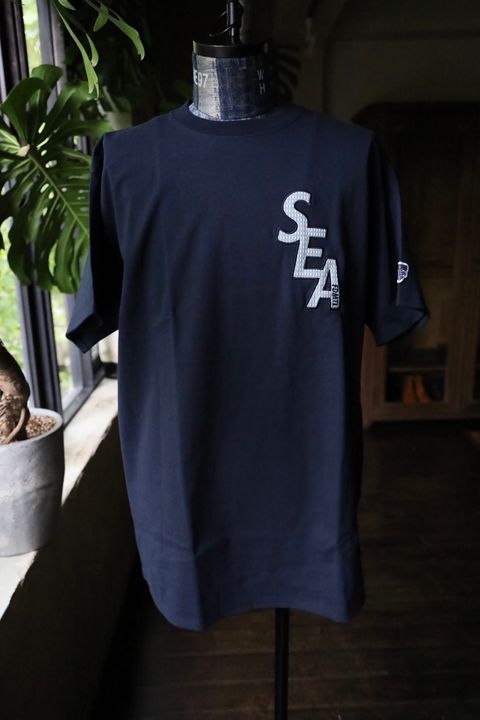 ファンダメンタル Tシャツ FDMTL×WIND AND SEA"PATCH TEE"NAVY☆10月5日(土)発売！