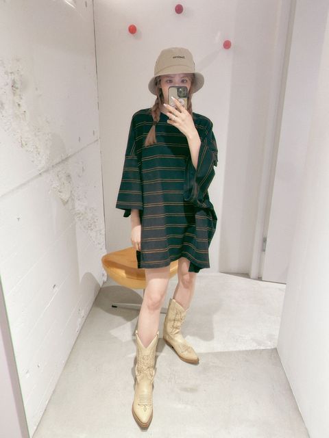 S.F.C-Stripes For Creative- 新作DOUBLE WIDE SIDE STRIPE TEE style.2024.3.29