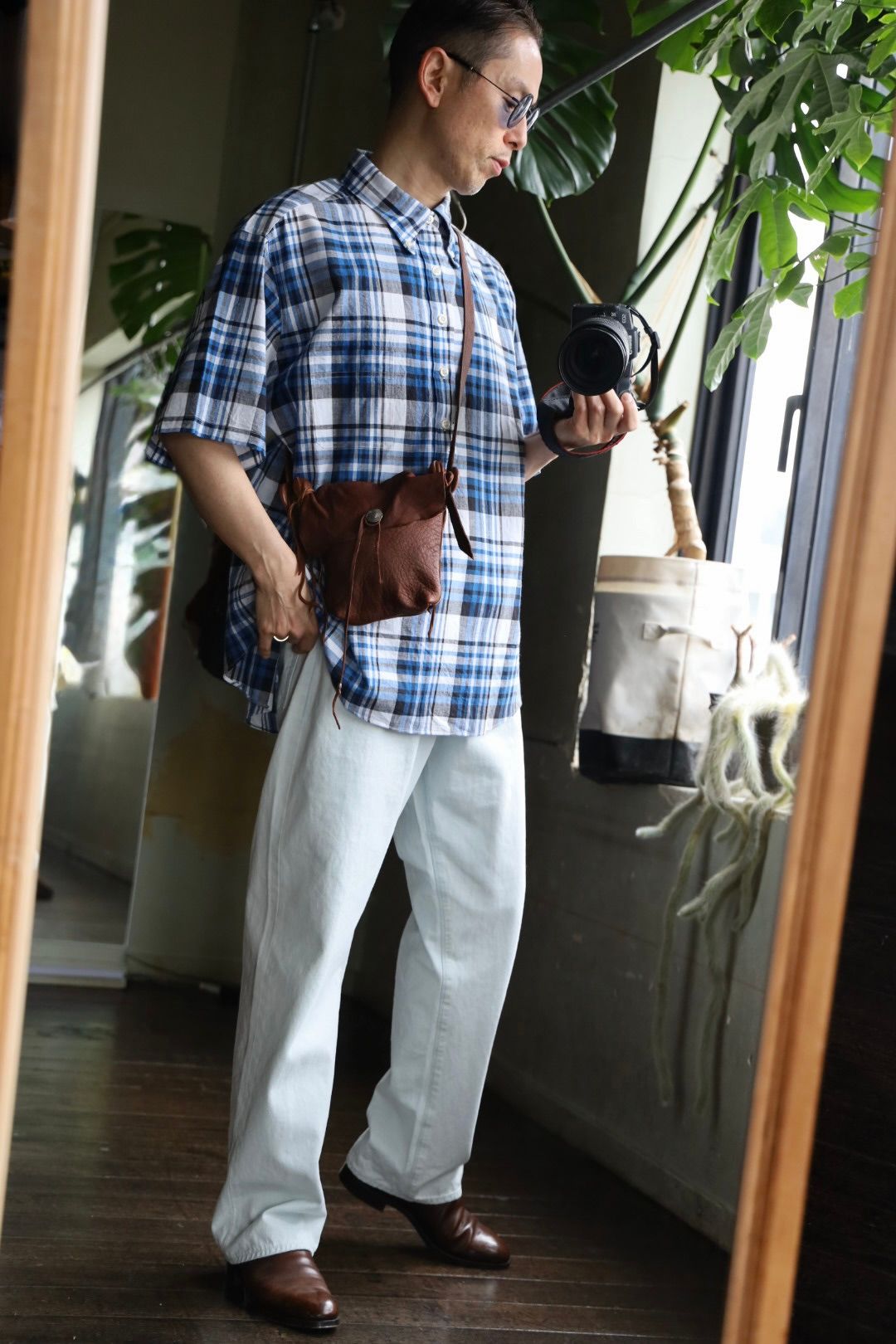 BOW WOW バウワウ バッグDEER SKIN BAG(BW251-SWT)BROWN