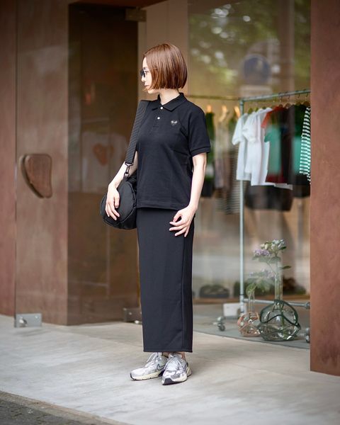 PLAY COMME des GARCONS ポロシャツstyle.2024.06.25