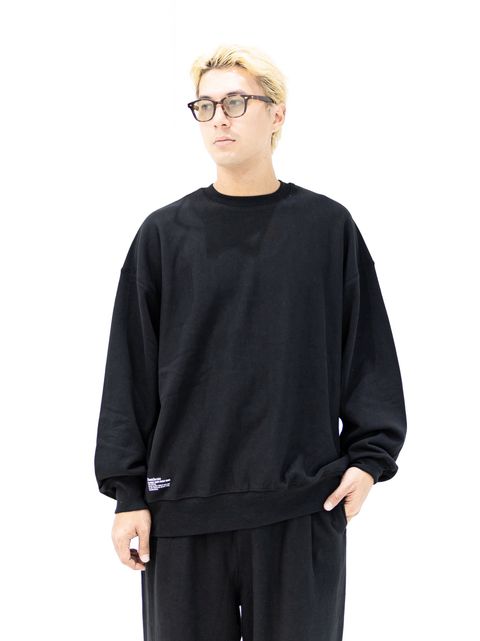 フレッシュサービス 26AW CLASSIC TERRY SWEAT SHIRT(FSC263-70011)BLACK☆9月5日(土)新作発売！